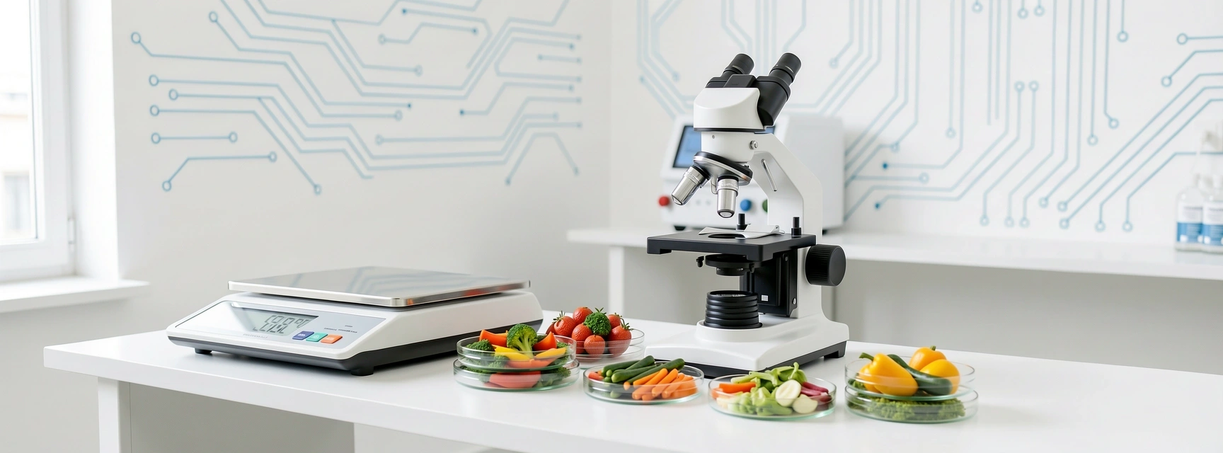 Professional nutrition workspace in Austria